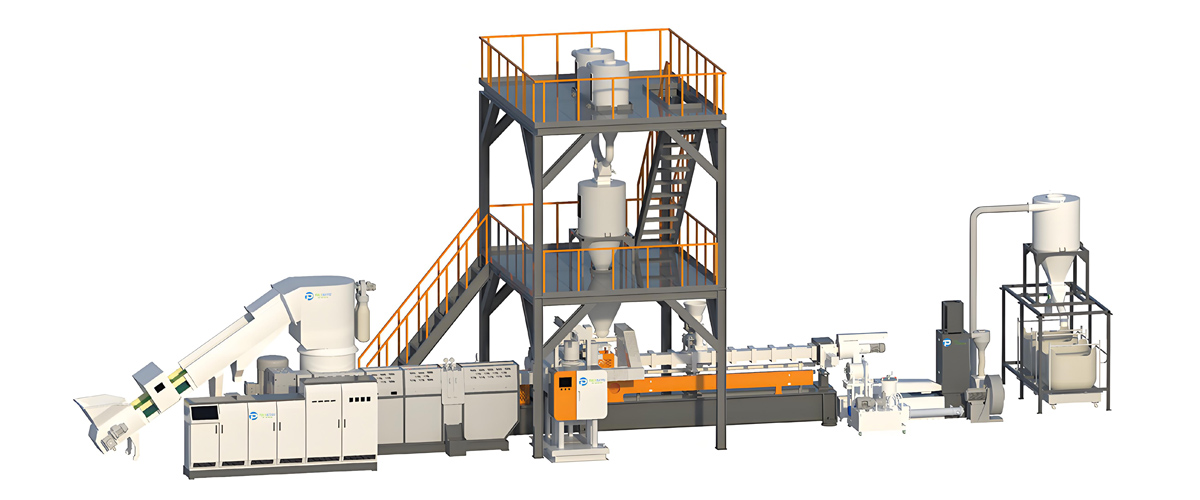 PP/PE Recycling and Compounding Line