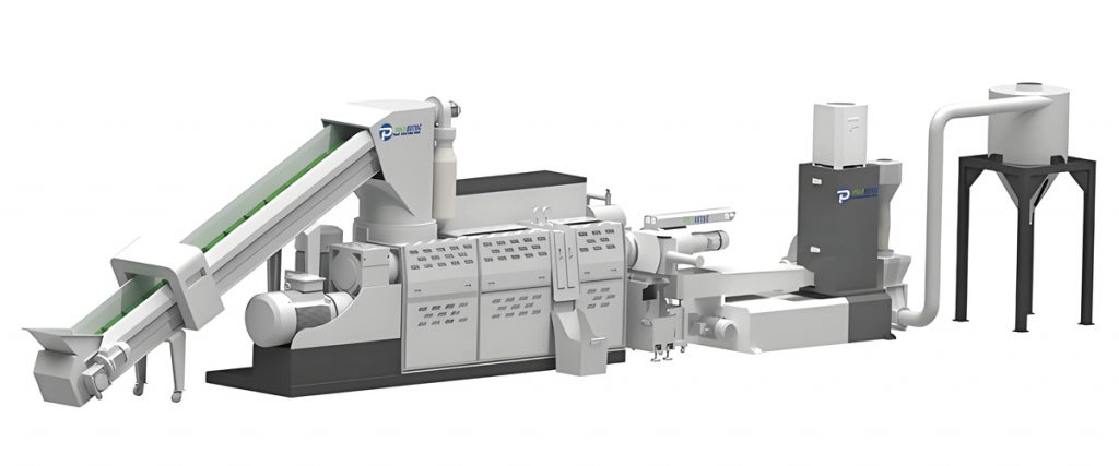 Soft Plastic Pelletizing Extruder